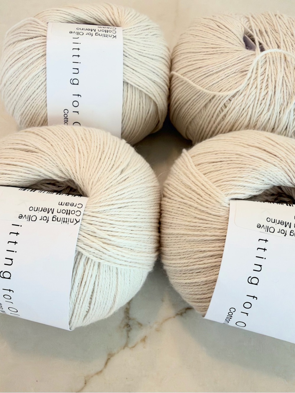 Knitting For Olive Cotton Merino - 4 pack
